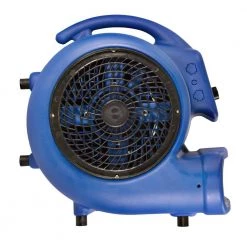 Comfort Zone 1/3 HP High Velocity Air Mover Carpet Dryer Blower Fan with Timer and GFCI -Fans Shop blue comfort zone blower fans czbc131g 76 1000