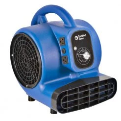 Comfort Zone 1/4 HP High Velocity Air Mover Carpet Dryer Blower Fan with Timer