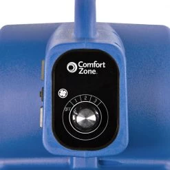 Comfort Zone 1/4 HP High Velocity Air Mover Carpet Dryer Blower Fan with Timer -Fans Shop blue comfort zone blower fans czbc141 d4 1000