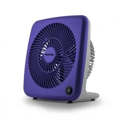 FANFAIR 5.43 in. 2 Speed Personal Box Fan in Blue