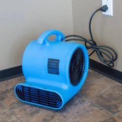 PRO-SERIES 900 CFM Air Mover Blower Utility Floor Fan with Daisy Chain Capability 17 PRO-SERIES 900 CFM Air Mover Blower Utility Floor Fan with Daisy Chain Capability -Fans Shop blue pro series blower fans airmover 31 1000