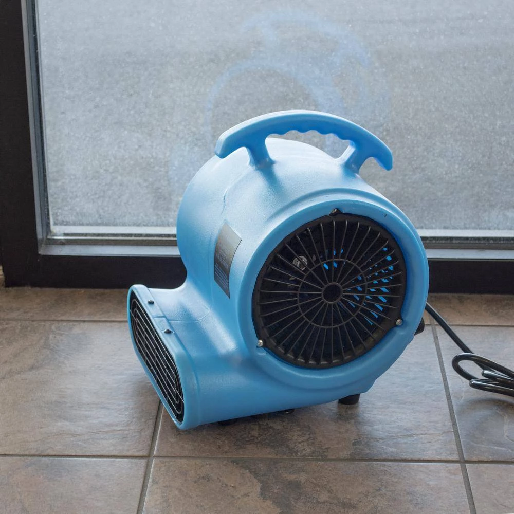 PRO-SERIES 900 CFM Air Mover Blower Utility Floor Fan with Daisy Chain Capability 3 PRO-SERIES 900 CFM Air Mover Blower Utility Floor Fan with Daisy Chain Capability - Image 3