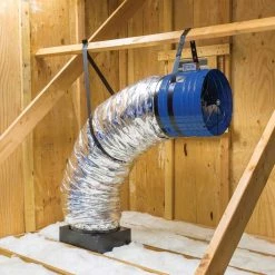 QuietCool 1472 CFM Classic Advanced Whole House Fan -Fans Shop blue quietcool whole house fans qc cl 1500 4f 1000