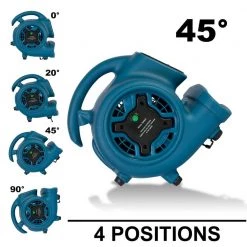 XPOWER Freshen Aire 8.75 in. 800 CFM 4 Speeds Scented Air Mover Blower Fan with Timer and Negative Ion Generator 13 XPOWER Freshen Aire 8.75 in. 800 CFM 4 Speeds Scented Air Mover Blower Fan with Timer and Negative Ion Generator -Fans Shop blue xpower blower fans p 260nt c3 1000