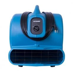 XPOWER 1 HP 3600 CFM 3-Speed Air Mover Carpet Dryer Floor Fan Blower -Fans Shop blue xpower blower fans p 830 blue fa 1000