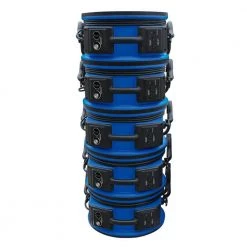 XPOWER 1720 CFM High Temperature 13 in. Variable Speed Sealed Motor Professional Industrial Axial Fan with Power Outlets -Fans Shop blue xpower blower fans x 35ar 1f 1000