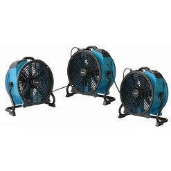 XPOWER 3600 CFM Professional 18 in. Variable Speed Sealed Motor Axial Fan with Timer and Daisy Chain 16 XPOWER 3600 CFM Professional 18 in. Variable Speed Sealed Motor Axial Fan with Timer and Daisy Chain -Fans Shop blue xpower blower fans x 47atr 4f 1000