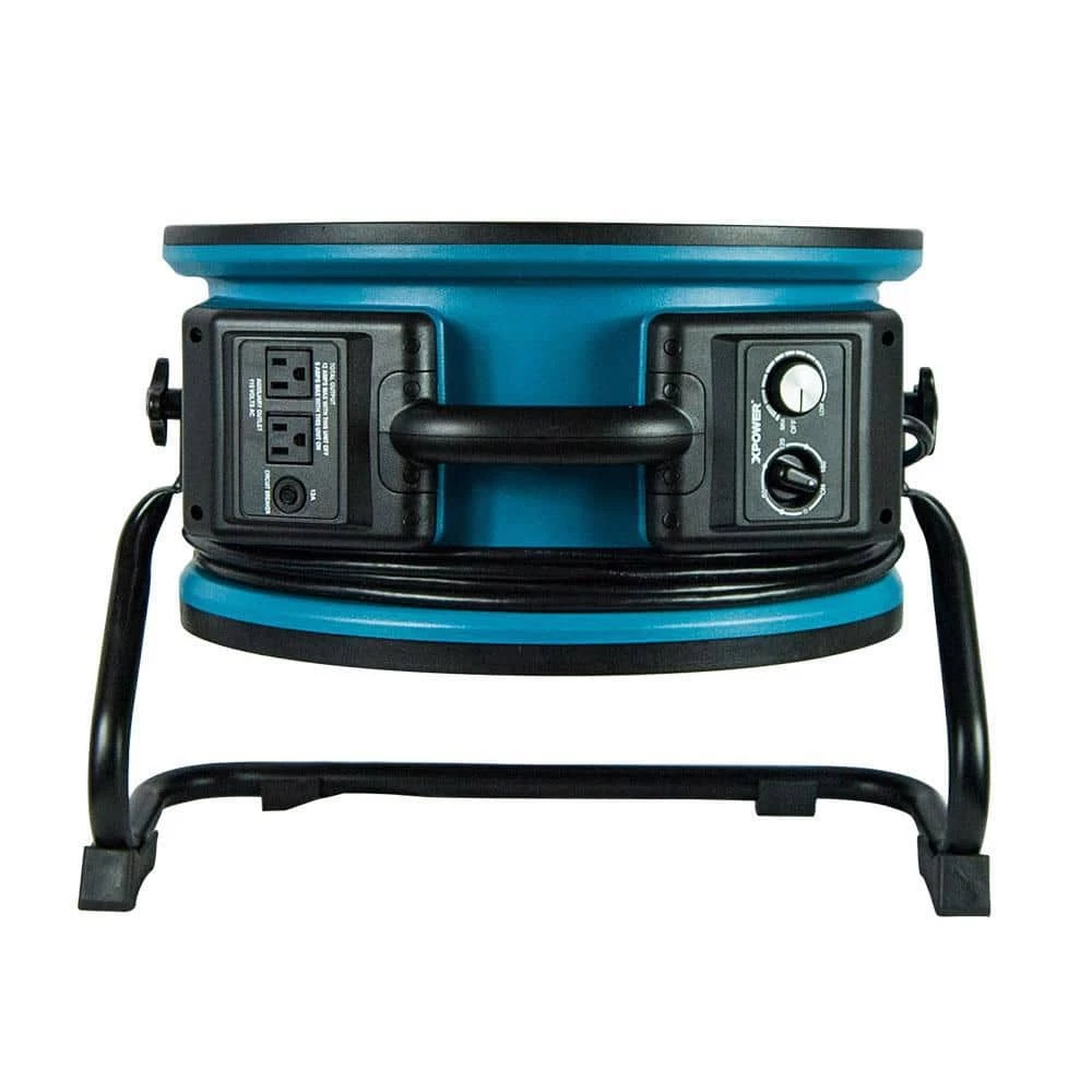 XPOWER 3600 CFM Professional 18 in. Variable Speed Sealed Motor Axial Fan with Timer and Daisy Chain 4 XPOWER 3600 CFM Professional 18 in. Variable Speed Sealed Motor Axial Fan with Timer and Daisy Chain - Image 4