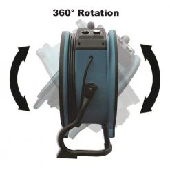 XPOWER 3600 CFM Professional 18 in. Variable Speed Sealed Motor Axial Fan with Timer and Daisy Chain 15 XPOWER 3600 CFM Professional 18 in. Variable Speed Sealed Motor Axial Fan with Timer and Daisy Chain -Fans Shop blue xpower blower fans x 47atr c3 1000