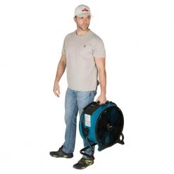 XPOWER 3600 CFM Professional 18 in. Variable Speed Sealed Motor Axial Fan with Timer and Daisy Chain 19 XPOWER 3600 CFM Professional 18 in. Variable Speed Sealed Motor Axial Fan with Timer and Daisy Chain -Fans Shop blue xpower blower fans x 47atr fa 1000