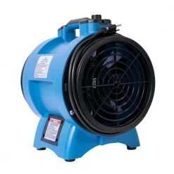 XPOWER 8 in. Variable Speed Industrial Confined Space Fan -Fans Shop blue xpower blower fans x 8 1f 1000