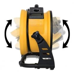 XPOWER 1100 CFM 4 Speed Multipurpose 11 in. Pro Air Circulator Utility Fan -Fans Shop blue xpower industrial fans fc 100 4f 1000