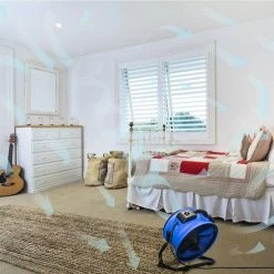 XPOWER Multipurpose 14 in. 4-Speed Utility Drum Fan -Fans Shop blue xpower industrial fans fc 300 31 1000