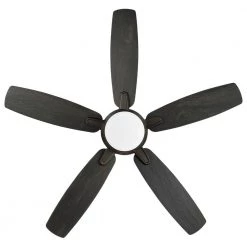 Home Decorators Collection Fawndale 46 in. Indoor Integrated LED Bronze Ceiling Fan with Light Kit, 5 Reversible Blades and Remote Control -Fans Shop bronze home decorators collection ceiling fans with lights 52021 76 1000