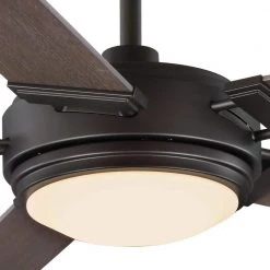 Home Decorators Collection Blakeridge 60 in. White Color Changing Integrated LED Bronze Indoor/Outdoor Ceiling Fan with Light Kit and Remote -Fans Shop bronze home decorators collection ceiling fans with lights 59260 1f 1000