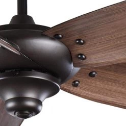 Home Decorators Collection Altura II 68 in. Indoor Bronze Ceiling Fan with Downrod, Remote and Reversible Motor; Light Kit Adaptable -Fans Shop bronze home decorators collection ceiling fans without lights 94468 4f 1000