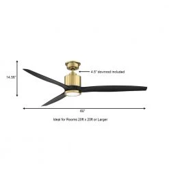 Home Decorators Collection Triplex 60 in. LED Brushed Bronze Ceiling Fan with Light -Fans Shop brushed bronze home decorators collection ceiling fans with lights yg749 brb a0 1000