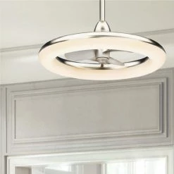 Altitude Helium 24 in. Integrated LED Indoor/Outdoor Brushed Nickel Ceiling Fan with Light Kit and Remote Control 14 Altitude Helium 24 in. Integrated LED Indoor/Outdoor Brushed Nickel Ceiling Fan with Light Kit and Remote Control -Fans Shop brushed nickel altitude ceiling fans with lights erte1708065bn 40 1000