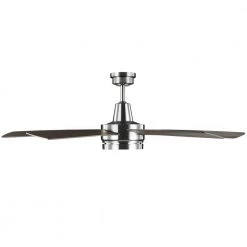 Hampton Bay Fanelee 54 in. White Color Changing Integrated LED Brushed Nickel Smart Hubspace Ceiling Fan with Light Kit and Remote -Fans Shop brushed nickel hampton bay ceiling fans with lights 52133 77 1000