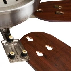 Hampton Bay Devron 52 in. LED Indoor Brushed Nickel Ceiling Fan with Light Kit -Fans Shop brushed nickel hampton bay ceiling fans with lights 57233 1d 1000