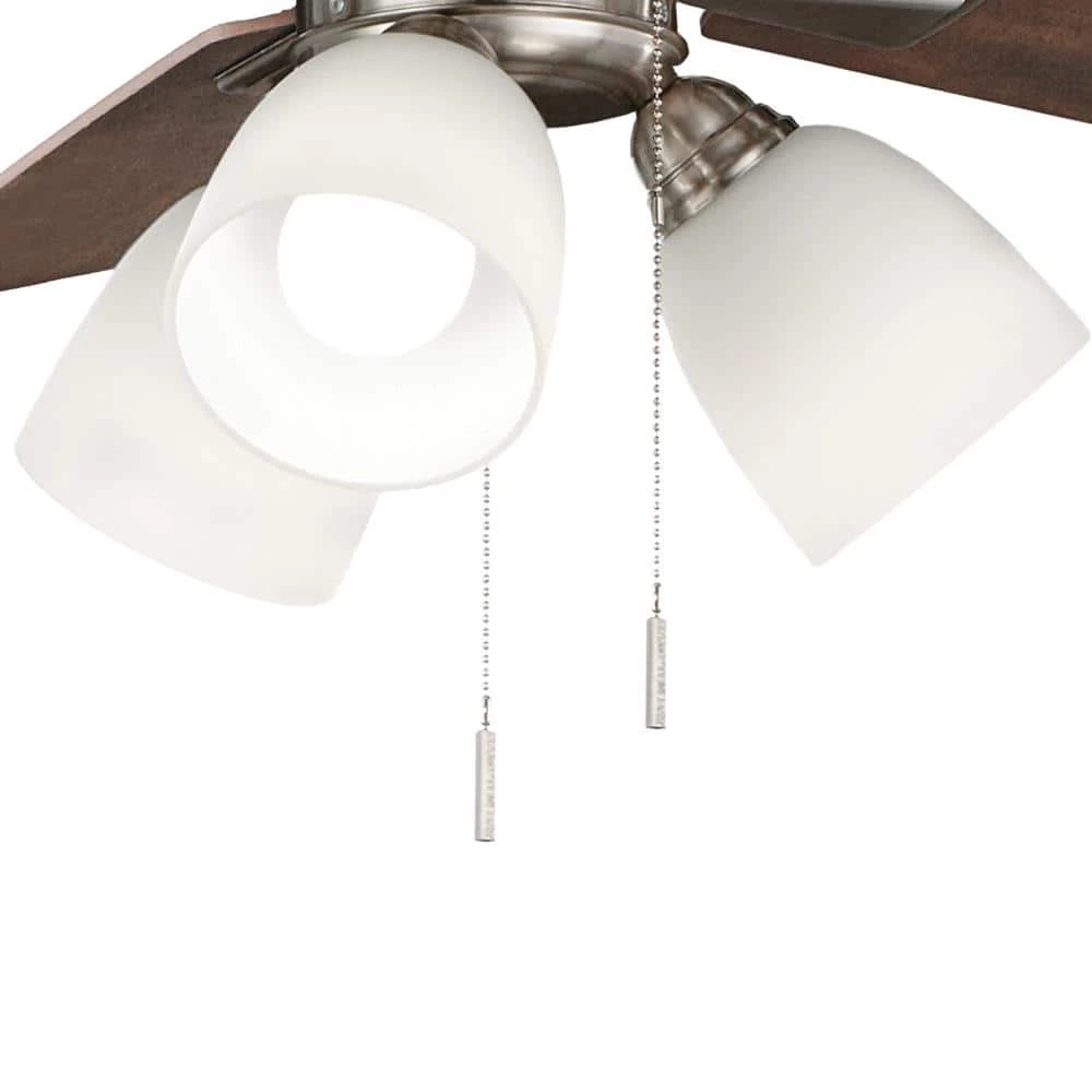 Hampton Bay Vaurgas 44 in. LED Indoor Brushed Nickel Ceiling Fan with Light Kit 9 Hampton Bay Vaurgas 44 in. LED Indoor Brushed Nickel Ceiling Fan with Light Kit - Image 9