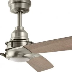 Home Decorators Collection Ester 54 in. White Color Changing Integrated LED Indoor/Outdoor Brushed Nickel Ceiling Fan with Light Kit and Remote -Fans Shop brushed nickel home decorators collection ceiling fans with lights 52155 31 1000