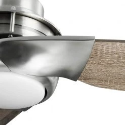 Home Decorators Collection Ester 54 in. White Color Changing Integrated LED Indoor/Outdoor Brushed Nickel Ceiling Fan with Light Kit and Remote -Fans Shop brushed nickel home decorators collection ceiling fans with lights 52155 d4 1000