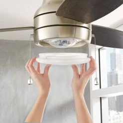 Home Decorators Collection Ashby Park 44 in. White Color Changing Integrated LED Brushed Nickel Ceiling Fan with Light Kit and 3 Reversible Blades 18 Home Decorators Collection Ashby Park 44 in. White Color Changing Integrated LED Brushed Nickel Ceiling Fan with Light Kit and 3 Reversible Blades -Fans Shop brushed nickel home decorators collection ceiling fans with lights 59244 1d 1000