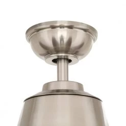 Home Decorators Collection Kensgrove 54 in. Integrated LED Brushed Nickel Ceiling Fan with Light and Remote Control -Fans Shop brushed nickel home decorators collection ceiling fans with lights yg493a bn 4f 1000