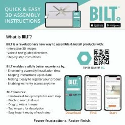 Home Decorators Collection Kensgrove 54 in. Integrated LED Brushed Nickel Ceiling Fan with Light and Remote Control -Fans Shop brushed nickel home decorators collection ceiling fans with lights yg493a bn 76 1000