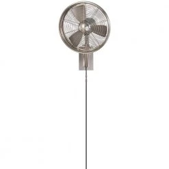 MINKA-AIRE Anywhere 15 in. Indoor/Outdoor Brushed Nickel Wall Mount Fan 15 MINKA-AIRE Anywhere 15 in. Indoor/Outdoor Brushed Nickel Wall Mount Fan -Fans Shop brushed nickel minka aire wall mounted fans f307 bn 44 1000