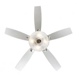 Matrix decor 52 in. Indoor Chrome Crystal Chandelier Ceiling Fan with Light and Remote Control 13 Matrix decor 52 in. Indoor Chrome Crystal Chandelier Ceiling Fan with Light and Remote Control -Fans Shop chrome matrix decor ceiling fans with lights md f6217110v fa 1000