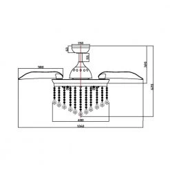 Parrot Uncle Mateo 42 in. Indoor Chrome Downrod Mount Retractable Chandelier Ceiling Fan with Light Kit and Remote Control -Fans Shop chrome parrot uncle ceiling fans with lights f4706110v fa 1000