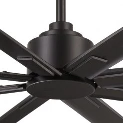 MINKA-AIRE Xtreme H2O 65 in. Indoor/Outdoor Coal Ceiling Fan with Remote Control -Fans Shop coal minka aire ceiling fans without lights f896 65 cl 4f 1000