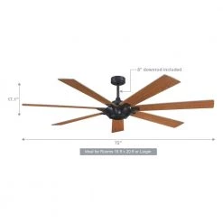 Parrot Uncle Liew 72 in. Indoor/Outdoor Aged Copper Industrial Reversible Blades Ceiling Fan with Remote Control 11 Parrot Uncle Liew 72 in. Indoor/Outdoor Aged Copper Industrial Reversible Blades Ceiling Fan with Remote Control -Fans Shop copper parrot uncle ceiling fans without lights bbcps1713 f 40 1000
