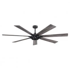 Parrot Uncle Liew 72 in. Indoor/Outdoor Aged Copper Industrial Reversible Blades Ceiling Fan with Remote Control