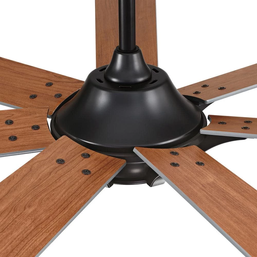 Parrot Uncle Liew 72 in. Indoor/Outdoor Aged Copper Industrial Reversible Blades Ceiling Fan with Remote Control 7 Parrot Uncle Liew 72 in. Indoor/Outdoor Aged Copper Industrial Reversible Blades Ceiling Fan with Remote Control - Image 7