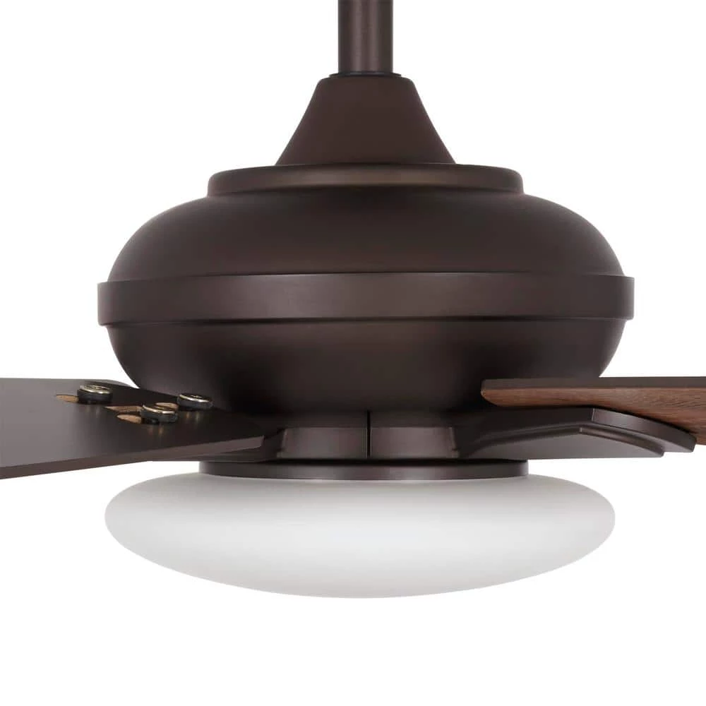 Home Decorators Collection Benson 44 in. LED Espresso Bronze Ceiling Fan with Light and Remote Control 5 Home Decorators Collection Benson 44 in. LED Espresso Bronze Ceiling Fan with Light and Remote Control - Image 5