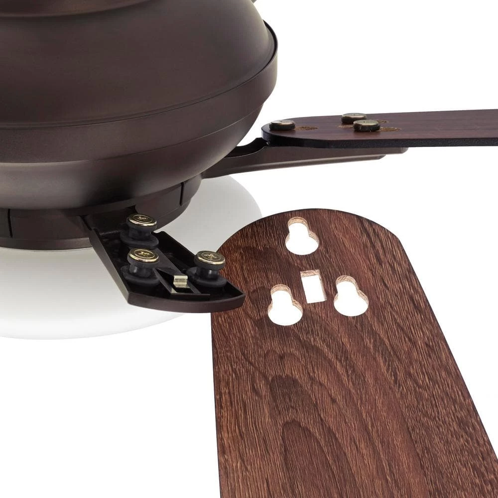 Home Decorators Collection Benson 44 in. LED Espresso Bronze Ceiling Fan with Light and Remote Control 6 Home Decorators Collection Benson 44 in. LED Espresso Bronze Ceiling Fan with Light and Remote Control - Image 6