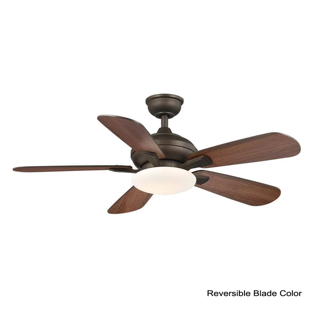 Home Decorators Collection Benson 44 in. LED Espresso Bronze Ceiling Fan with Light and Remote Control 8 Home Decorators Collection Benson 44 in. LED Espresso Bronze Ceiling Fan with Light and Remote Control - Image 8