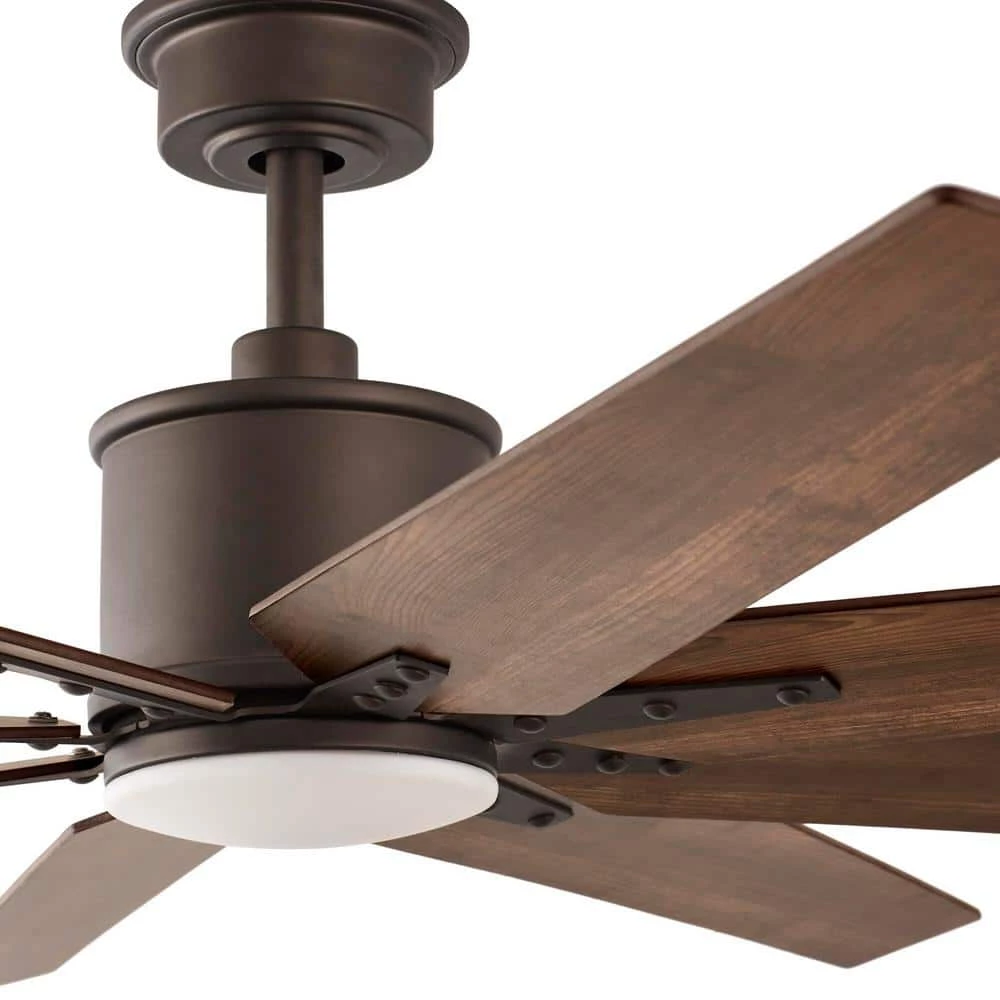 Home Decorators Collection Milbourne 60 in. Integrated LED Indoor Espresso Bronze Ceiling Fan with Light and Remote Control 5 Home Decorators Collection Milbourne 60 in. Integrated LED Indoor Espresso Bronze Ceiling Fan with Light and Remote Control - Image 5