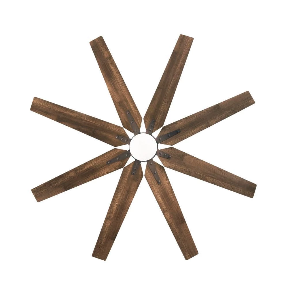 Home Decorators Collection Milbourne 60 in. Integrated LED Indoor Espresso Bronze Ceiling Fan with Light and Remote Control 3 Home Decorators Collection Milbourne 60 in. Integrated LED Indoor Espresso Bronze Ceiling Fan with Light and Remote Control - Image 3