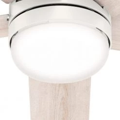 Hunter Interface 52 in. Indoor Fresh White Smart Ceiling Fan with Light and Remote Control 24 Hunter Interface 52 in. Indoor Fresh White Smart Ceiling Fan with Light and Remote Control -Fans Shop fresh white hunter ceiling fans with lights 51355 fa 1000