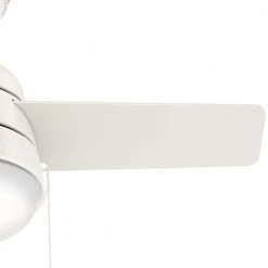 Hunter Aker 36 in. LED Indoor Fresh White Ceiling Fan with Light -Fans Shop fresh white hunter ceiling fans with lights 59301 1d 1000