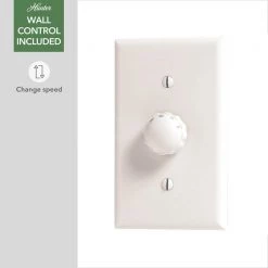 Hunter Tidal Ridge 52 in. Outdoor Fresh White Ceiling Fan with Wall Switch -Fans Shop fresh white hunter ceiling fans without lights 51424 77 1000