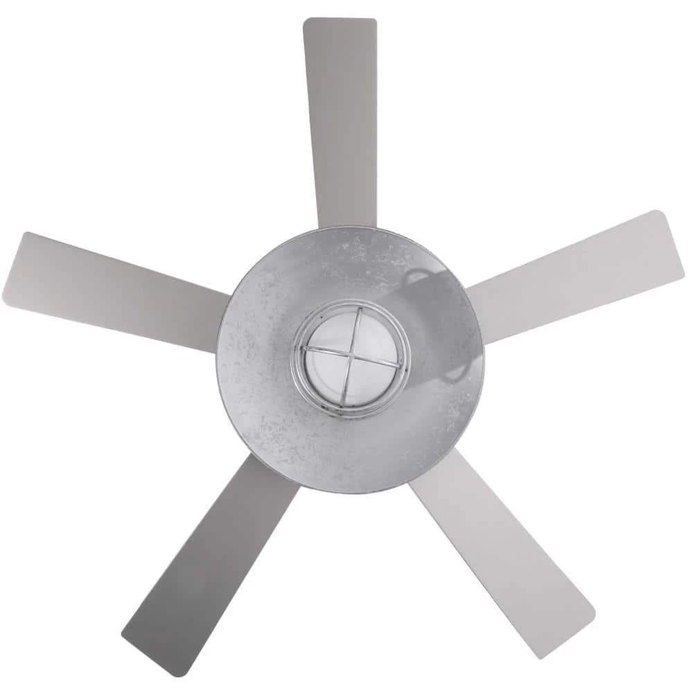 Home Decorators Collection Grayton 54 in. LED Indoor/Outdoor Galvanized Ceiling Fan with Light Kit and Remote Control 10 Home Decorators Collection Grayton 54 in. LED Indoor/Outdoor Galvanized Ceiling Fan with Light Kit and Remote Control - Image 10