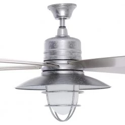 Home Decorators Collection Grayton 54 in. LED Indoor/Outdoor Galvanized Ceiling Fan with Light Kit and Remote Control 15 Home Decorators Collection Grayton 54 in. LED Indoor/Outdoor Galvanized Ceiling Fan with Light Kit and Remote Control -Fans Shop galvanized home decorators collection ceiling fans with lights 24343 40 1000