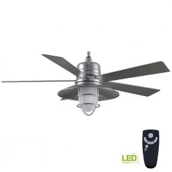 Home Decorators Collection Grayton 54 in. LED Indoor/Outdoor Galvanized Ceiling Fan with Light Kit and Remote Control 25 Home Decorators Collection Grayton 54 in. LED Indoor/Outdoor Galvanized Ceiling Fan with Light Kit and Remote Control -Fans Shop galvanized home decorators collection ceiling fans with lights 24343 76 1000