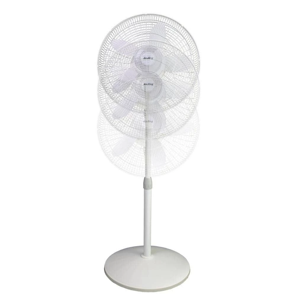 Air King 18 in. Commercial Grade Oscillating Pedestal Fan 4 Air King 18 in. Commercial Grade Oscillating Pedestal Fan - Image 4