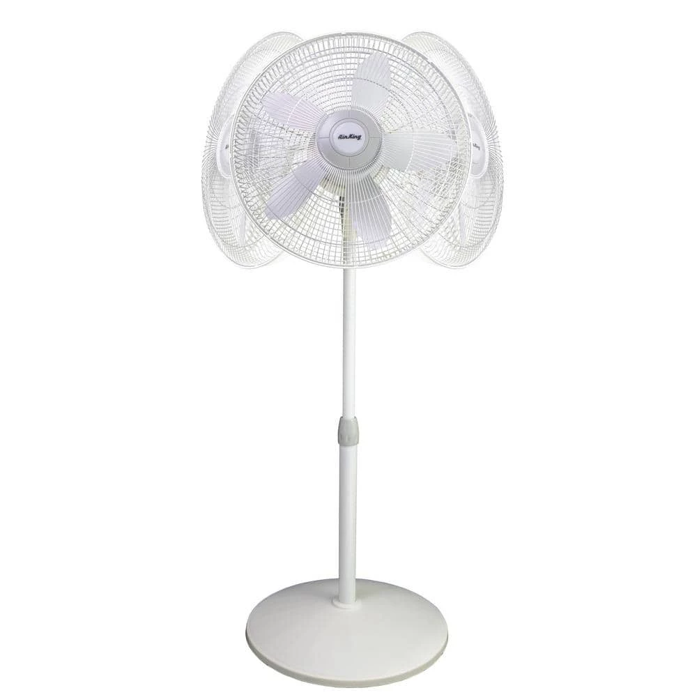 Air King 18 in. Commercial Grade Oscillating Pedestal Fan 5 Air King 18 in. Commercial Grade Oscillating Pedestal Fan - Image 5